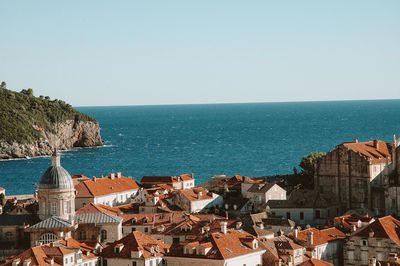 Picture taken on the dubrovnik wall.