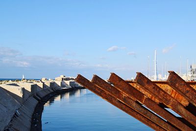 Panoramic view of sea against sky