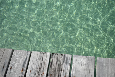 Pier over sea