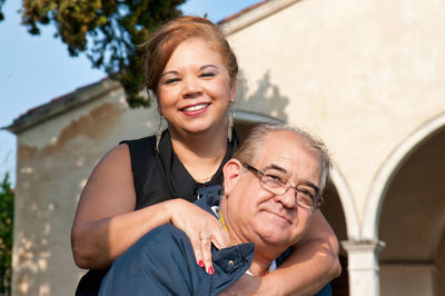 Portrait of young man looking away