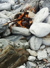 Close-up of rocks