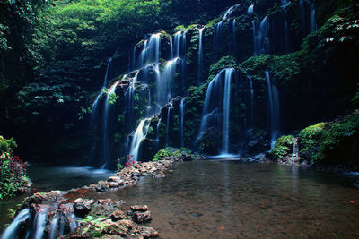 Waterfall in forest