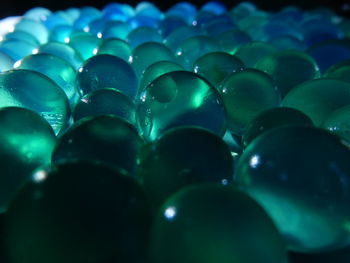 Close-up of water balls