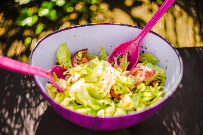 Salad in a bowl