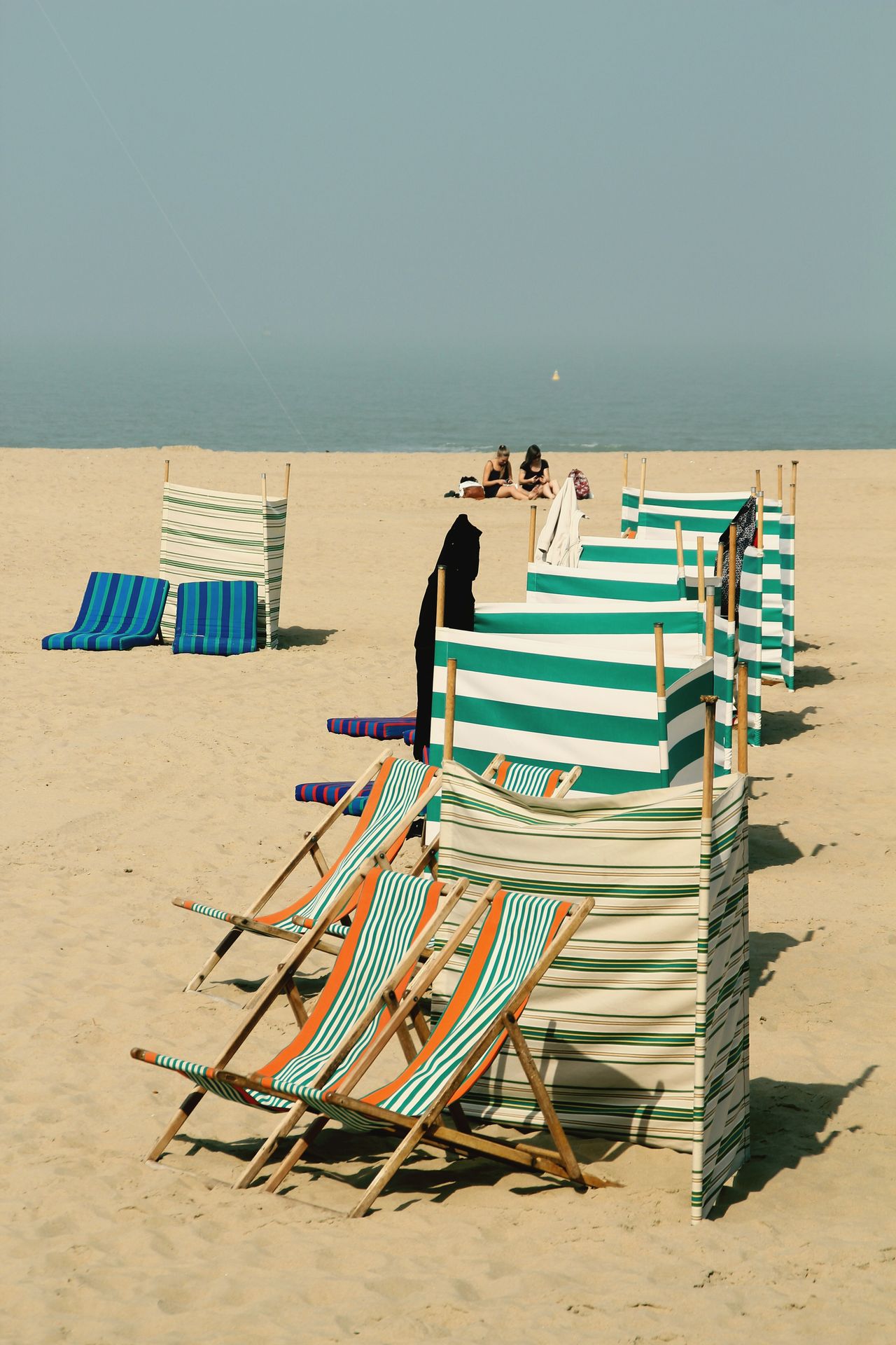 Holiday on the belgian beach