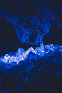 High angle view of water