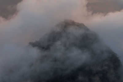 Low angle view of clouds in sky