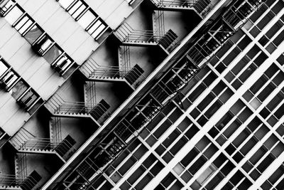 Tilt image of steps in building