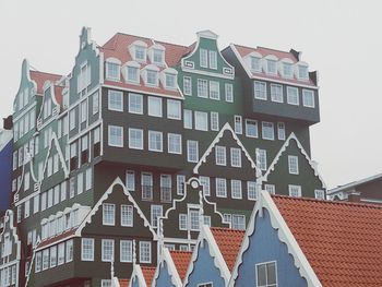 Low angle view of building against sky