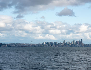 View of cityscape against sky