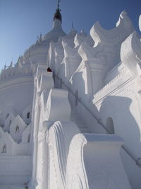 Close-up of snow covered landscape