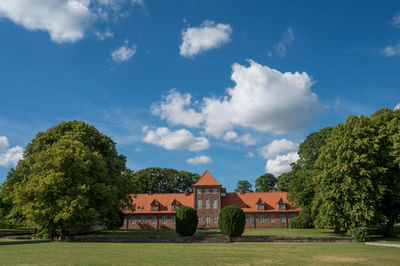 Main building at manor house hald hovedgaard