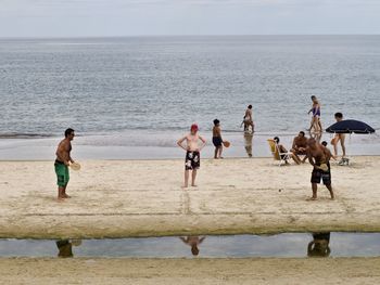 People on beach