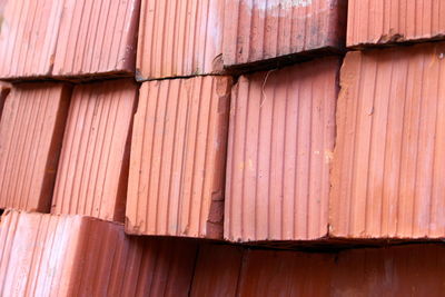 Full frame shot of wooden roof