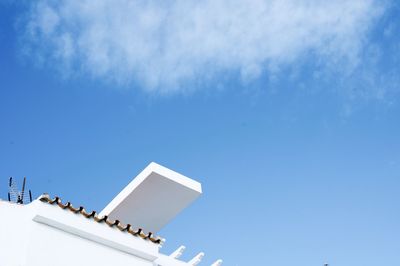 Low angle view of building against sky
