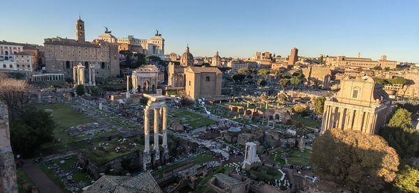 Roman forum and palatine hill 