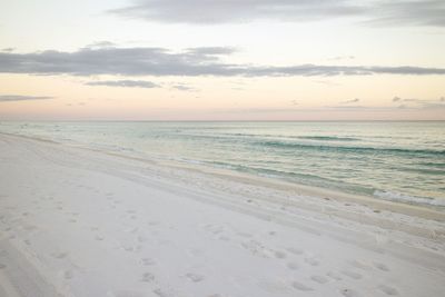 Scenic view of beach