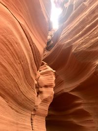 Rock formations in a canyon