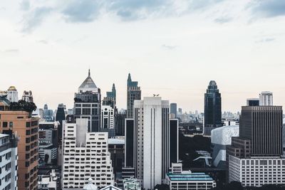Buildings in city