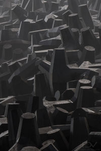 Full frame shot of concrete blocks