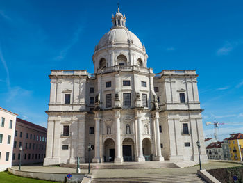 National pantheon, the church of santa engracia, located in the alfama neighborhood in lisbon