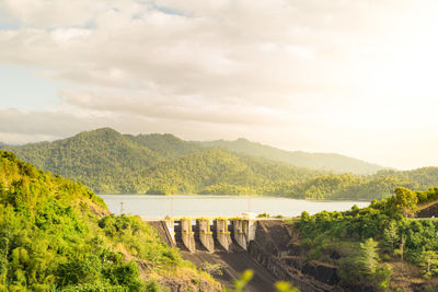 Water door of guilin dam.