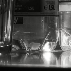 Close-up of glass