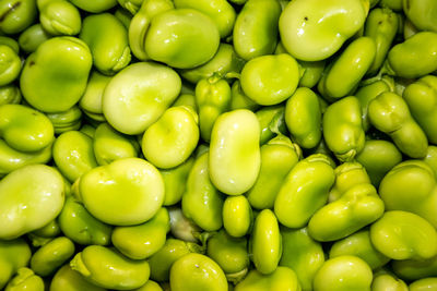 Full frame shot of green tomatoes in market