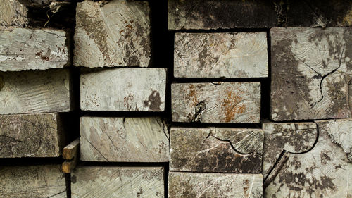 Full frame shot of wood