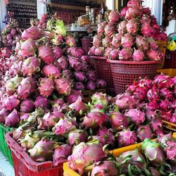 Variety of food for sale