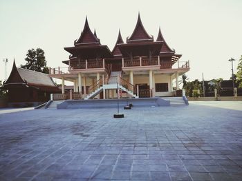 Traditional building against sky