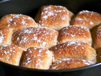 Close-up of dessert in plate