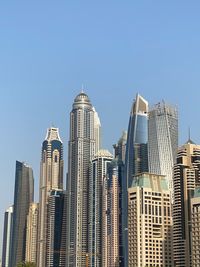 Low angle view of buildings against sky