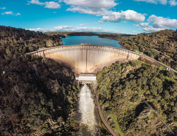 Cabril dam in portugal