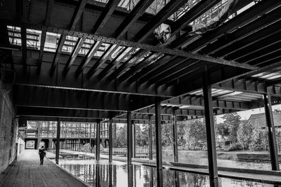 Full frame shot of bridge