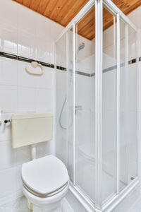 Interior of modern bathroom