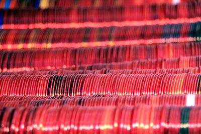 Full frame shot of multi colored pencils