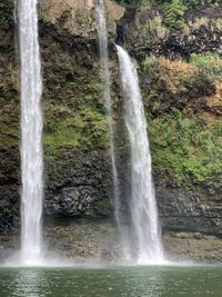 View of waterfall