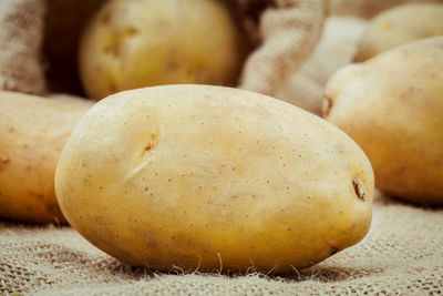 Close-up of potato