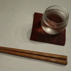 Coffee cup on table