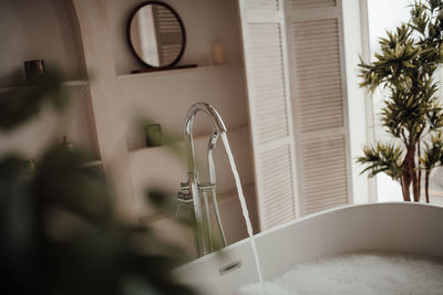 Interior of bathroom