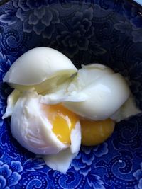 Close-up of breakfast on plate