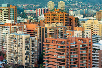 Full frame shot of residential district