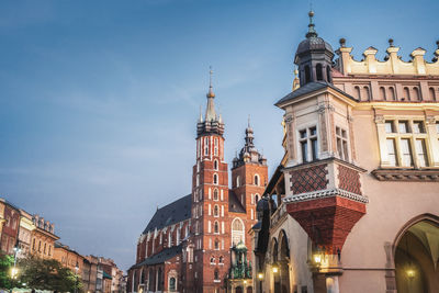 Low angle view of cathedral against sky