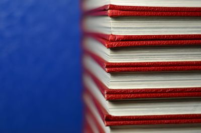 Full frame shot of books