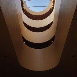 Close up of spiral staircase