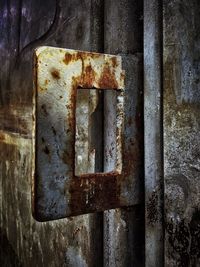 Full frame shot of weathered wall