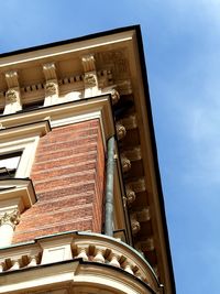 Low angle view of building against sky