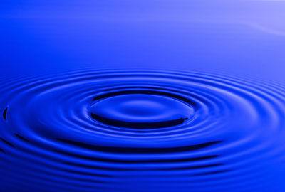 Close-up of blue water