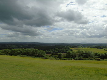 Scenic view of cloudy sky